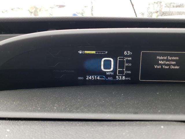 JTDKARFP3J3079775 - 2018 TOYOTA PRIUS PRIM 银色 照片 9