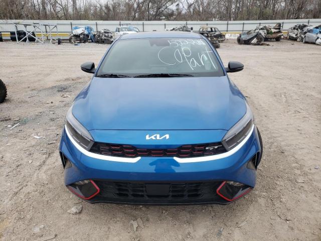 3KPF44AC7PE522284 - 2023 KIA FORTE GT BLUE photo 5