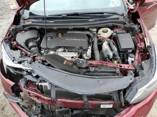 1G1BG5SM7G7248595 - 2016 CHEVROLET CRUZE PREMIER BURGUNDY photo 11