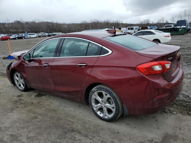 1G1BG5SM7G7248595 - 2016 CHEVROLET CRUZE PREMIER BURGUNDY photo 2