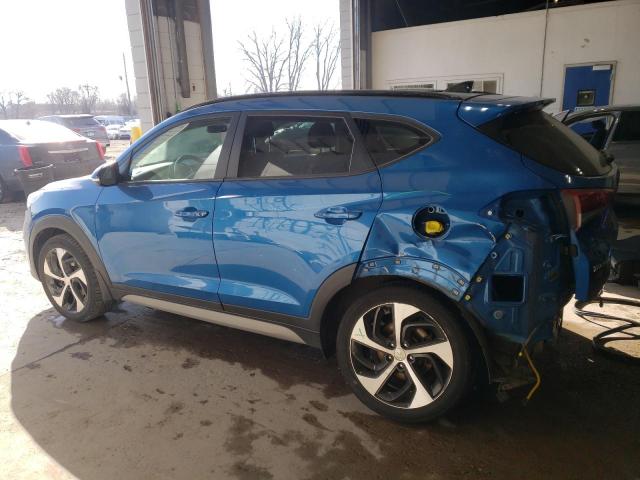 KM8J3CA27JU784275 - 2018 HYUNDAI TUCSON VALUE BLUE photo 2