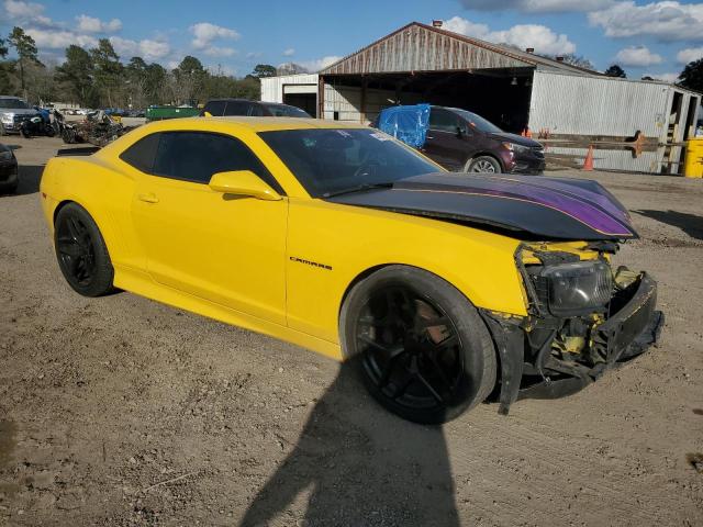 2G1FS1EW3D9178965 - 2013 CHEVROLET CAMARO SS YELLOW photo 4