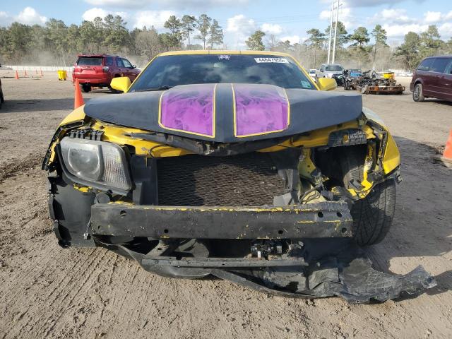 2G1FS1EW3D9178965 - 2013 CHEVROLET CAMARO SS YELLOW photo 5