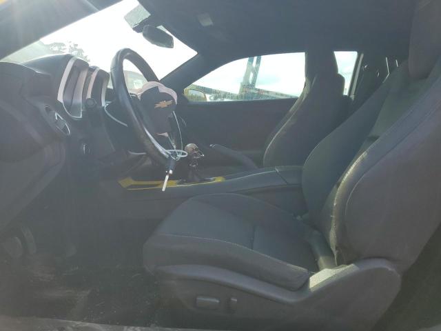 2G1FS1EW3D9178965 - 2013 CHEVROLET CAMARO SS YELLOW photo 7