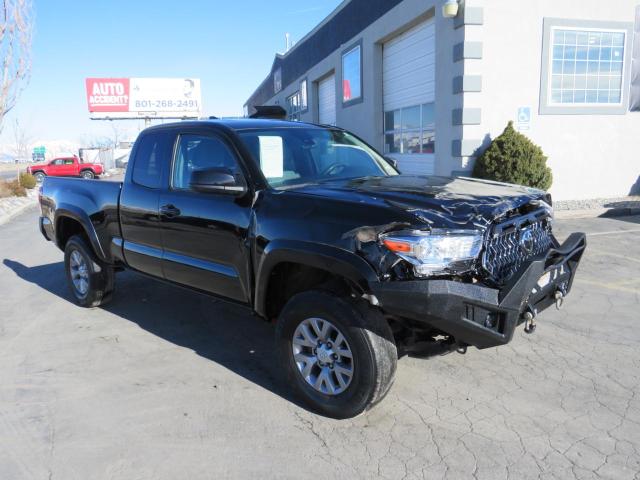 5TFSZ5AN8KX202763 - 2019 TOYOTA TACOMA ACCESS CAB შავი ფოტო 1