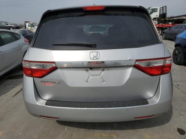 5FNRL5H60CB037964 - 2012 HONDA ODYSSEY EXL GRAY photo 6