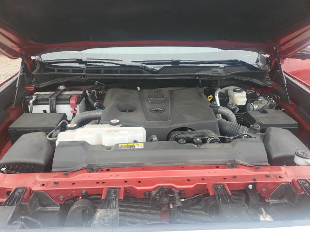 5TFMA5DB2RX141387 - 2024 TOYOTA TUNDRA CREWMAX PLATINUM წითელი ფოტო 11