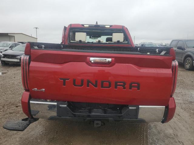 5TFMA5DB2RX141387 - 2024 TOYOTA TUNDRA CREWMAX PLATINUM წითელი ფოტო 6