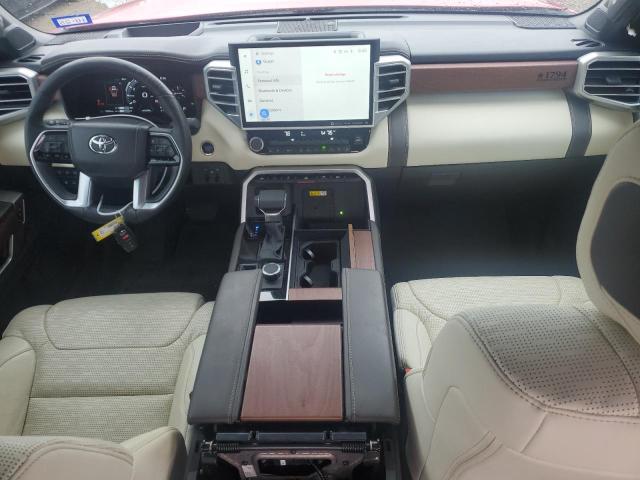 5TFMA5DB2RX141387 - 2024 TOYOTA TUNDRA CREWMAX PLATINUM წითელი ფოტო 8