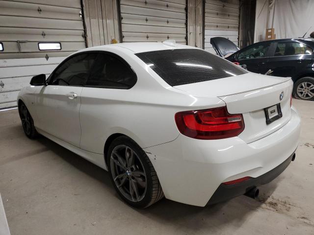 WBA1J7C53EVW84244 - 2014 BMW M235I WHITE photo 2