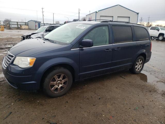 2A8HR54P98R792463 - 2008 CHRYSLER TOWN & COU TOURING BLUE photo 1