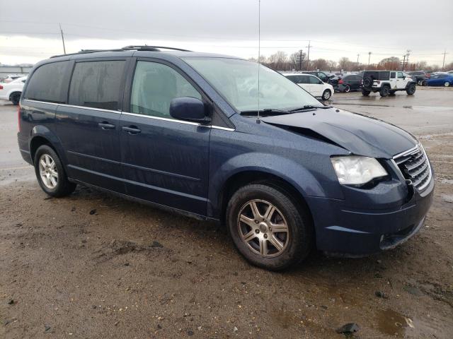 2A8HR54P98R792463 - 2008 CHRYSLER TOWN & COU TOURING BLUE photo 4