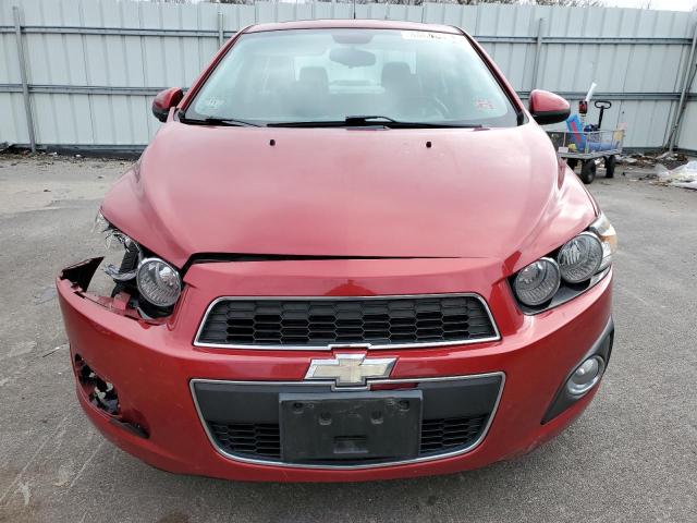 1G1JE5SH1C4214927 - 2012 CHEVROLET SONIC LTZ RED photo 5