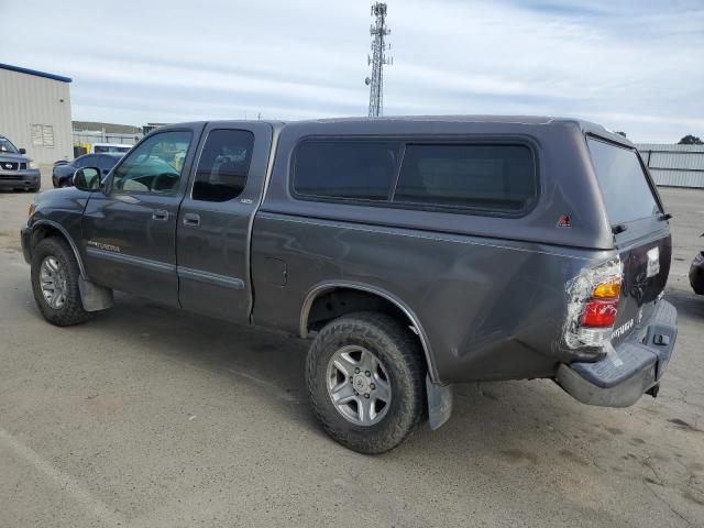 5TBBT44184S440649 - 2004 TOYOTA TUNDRA ACCESS CAB SR5 GRAY photo 2