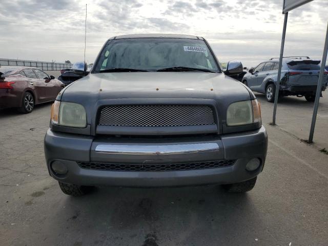5TBBT44184S440649 - 2004 TOYOTA TUNDRA ACCESS CAB SR5 GRAY photo 5