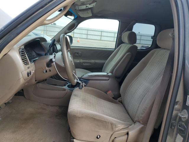 5TBBT44184S440649 - 2004 TOYOTA TUNDRA ACCESS CAB SR5 GRAY photo 7