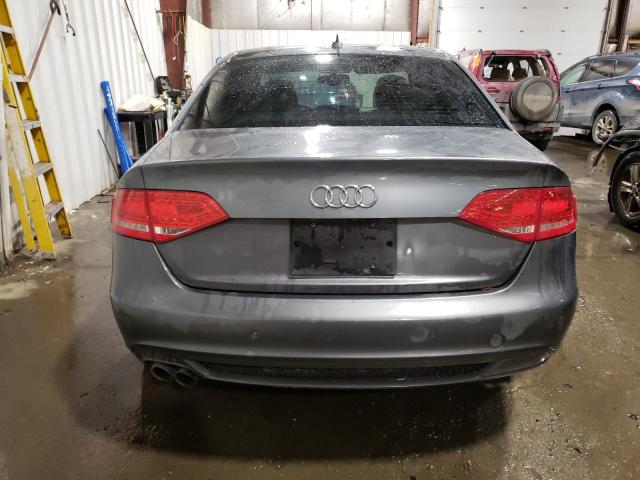 WAUKFAFLXCA029726 - 2012 AUDI A4 PRESTIGE GRAY photo 6