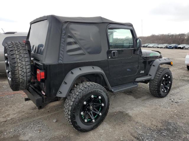 1J4FA39S66P735511 - 2006 JEEP WRANGLER X BLACK photo 3