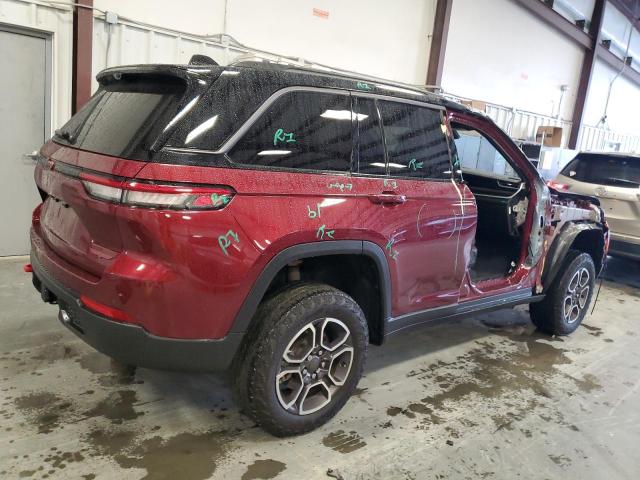 1C4RJHCG9N8611147 - 2022 JEEP GRAND CHER TRAILHAWK ბურგუნდია ფოტო 3