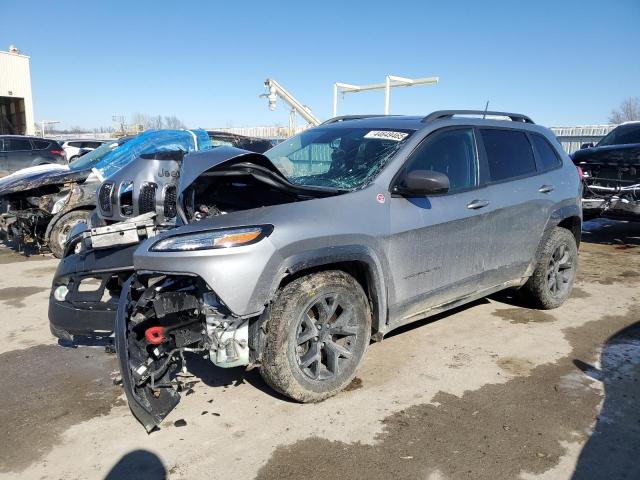 1C4PJMBS9GW183441 - 2016 JEEP CHEROKEE TRAILHAWK SILVER photo 1