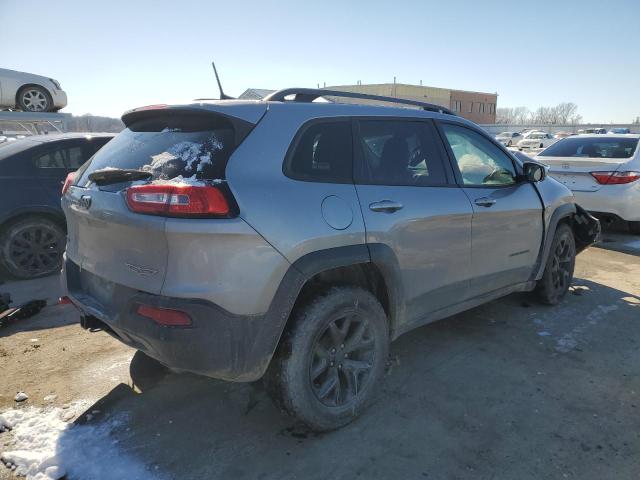 1C4PJMBS9GW183441 - 2016 JEEP CHEROKEE TRAILHAWK SILVER photo 3