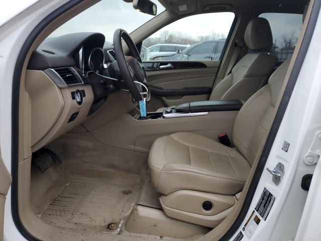 4JGDA5HB4FA533470 - 2015 MERCEDES-BENZ ML 350 4MATIC WHITE photo 7