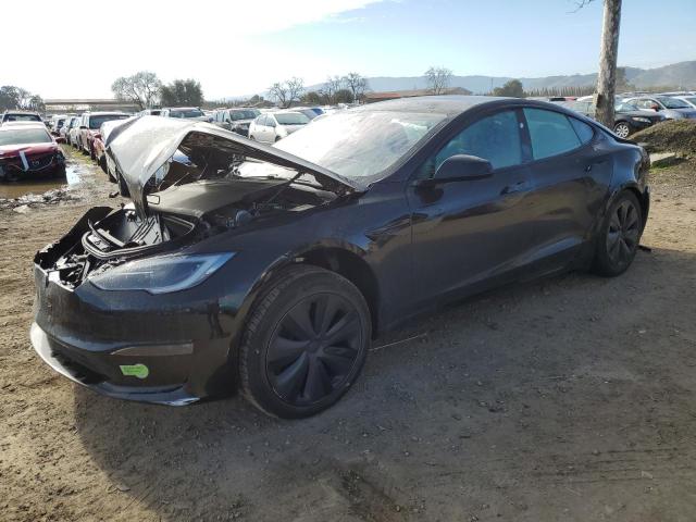 5YJSA1E57PF507456 - 2023 TESLA MODEL S BLACK photo 1