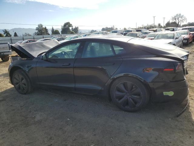 5YJSA1E57PF507456 - 2023 TESLA MODEL S BLACK photo 2