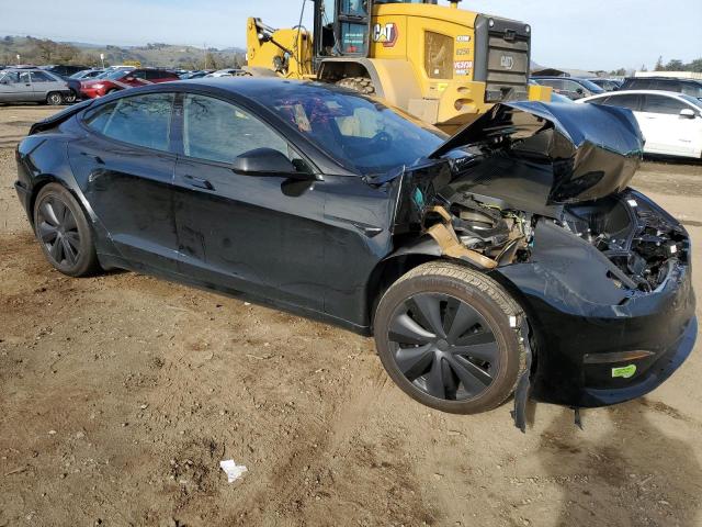 5YJSA1E57PF507456 - 2023 TESLA MODEL S BLACK photo 4