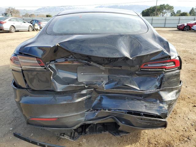 5YJSA1E57PF507456 - 2023 TESLA MODEL S BLACK photo 6