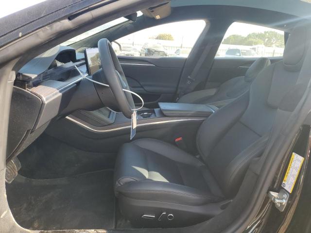5YJSA1E57PF507456 - 2023 TESLA MODEL S BLACK photo 7