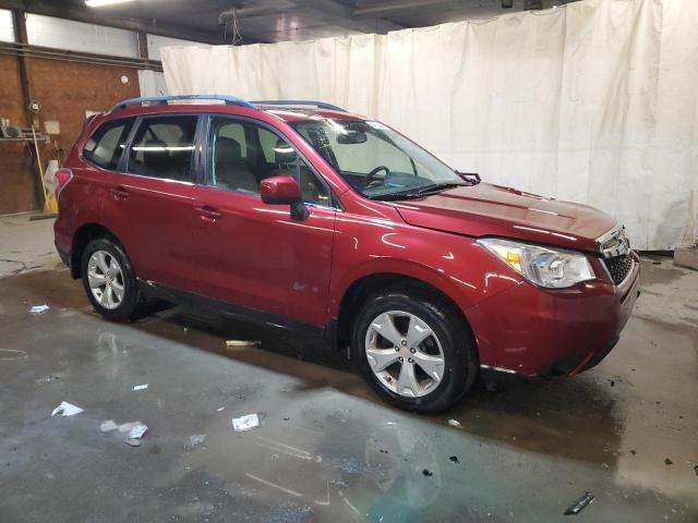 JF2SJAHCXFH476570 - 2015 SUBARU FORESTER 2.5I LIMITED BURGUNDY photo 4