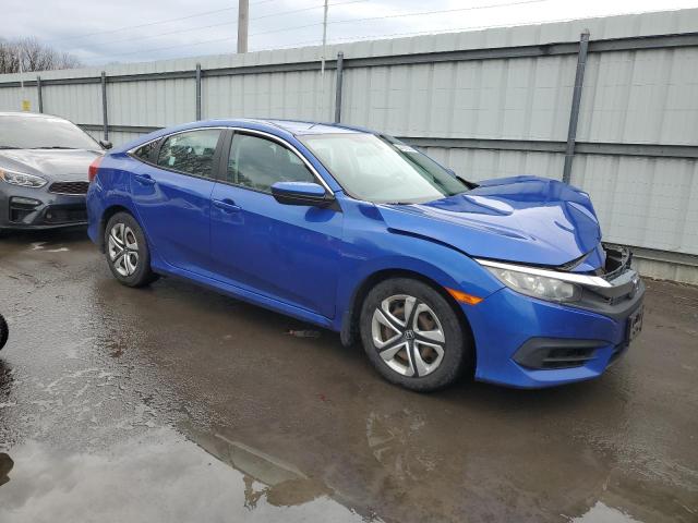 19XFC2F58GE237143 - 2016 HONDA CIVIC LX BLUE photo 4