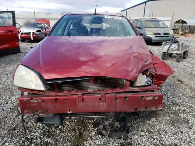 3FAFP31N65R144425 - 2005 FORD FOCUS ZX3 RED photo 5