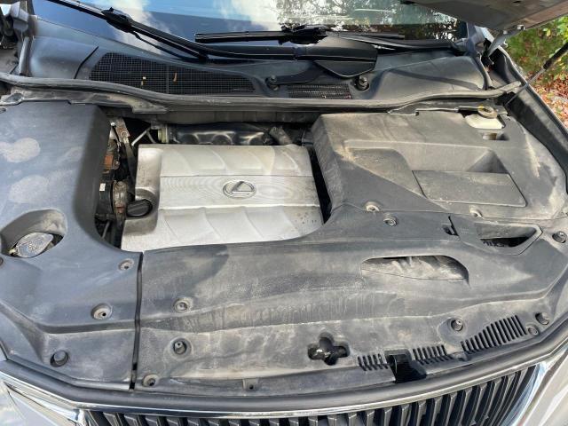 2T2BK1BA2AC025032 - 2010 LEXUS RX 350 SILVER photo 7