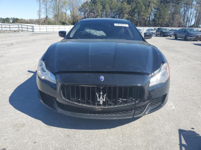 ZAM56RRA5E1098251 - 2014 MASERATI QUATTROPOR S BLACK photo 5