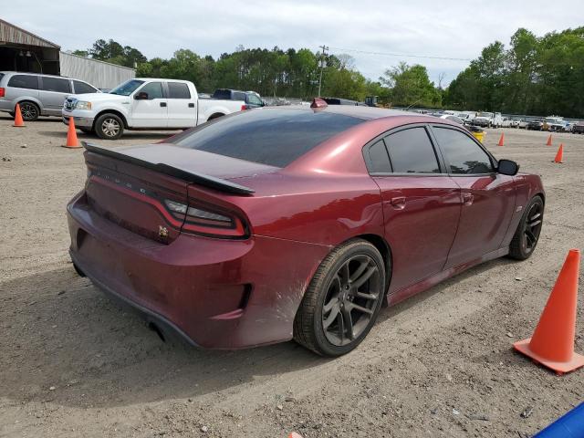 2C3CDXGJ8LH160480 - 2020 DODGE CHARGER SCAT PACK MAROON photo 3