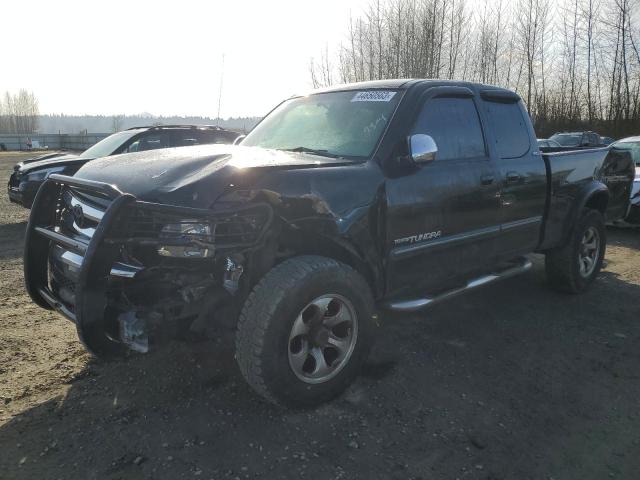 5TBBT44184S449304 - 2004 TOYOTA TUNDRA ACCESS CAB SR5 BLACK photo 1