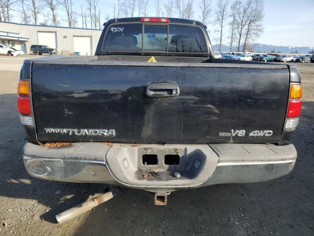 5TBBT44184S449304 - 2004 TOYOTA TUNDRA ACCESS CAB SR5 BLACK photo 6