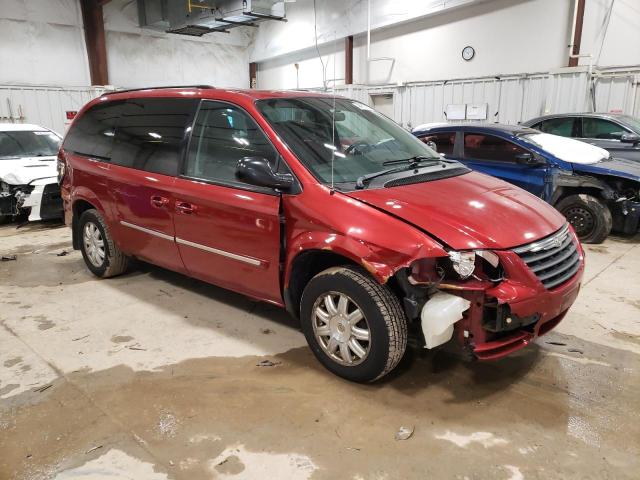 2A4GP54L26R825364 - 2006 CHRYSLER TOWN & COU TOURING RED photo 4