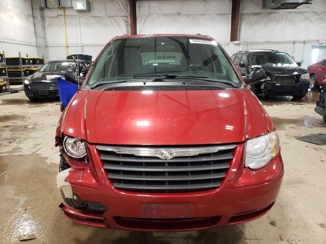 2A4GP54L26R825364 - 2006 CHRYSLER TOWN & COU TOURING RED photo 5