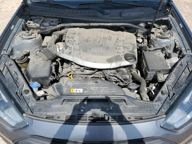 KMHHU6KJ8FU127107 - 2015 HYUNDAI GENESIS CO 3.8L GRAY photo 11