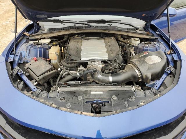 1G1FH1R77K0159456 - 2019 CHEVROLET CAMARO SS BLUE photo 11