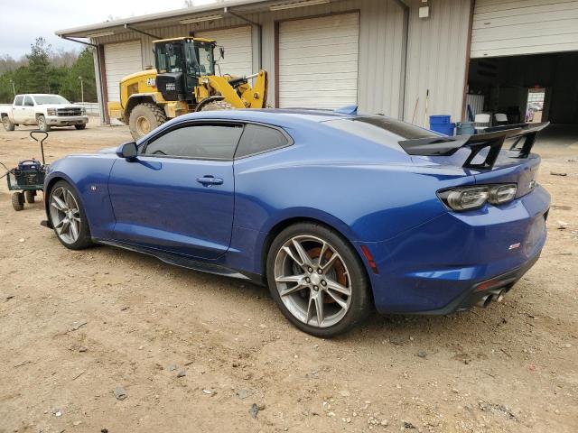 1G1FH1R77K0159456 - 2019 CHEVROLET CAMARO SS BLUE photo 2