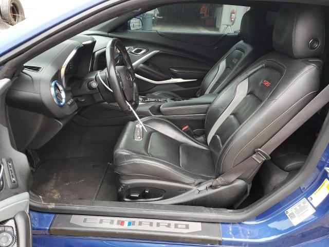 1G1FH1R77K0159456 - 2019 CHEVROLET CAMARO SS BLUE photo 7
