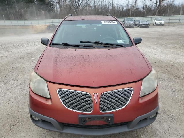 5Y2SL65856Z435294 - 2008 PONTIAC VIBE MAROON photo 5