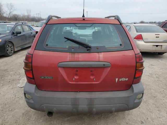 5Y2SL65856Z435294 - 2008 PONTIAC VIBE MAROON photo 6