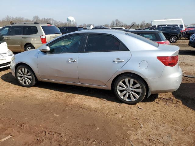 KNAFW4A38C5531492 - 2012 KIA FORTE SX SILVER photo 2