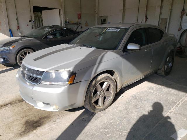 1B3LC76V89N512252 - 2009 DODGE AVENGER R/T SILVER photo 1