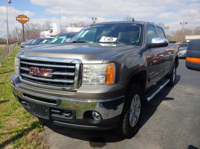 3GTP2WE76CG205467 - 2012 GMC SIERRA K1500 SLT GRAY photo 2